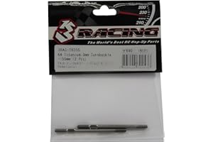 3RACING 3 Racing 3RAC-TR355 64 Titanium 3mm Turnbuckle 55mm (2pcs) (Three Racing)