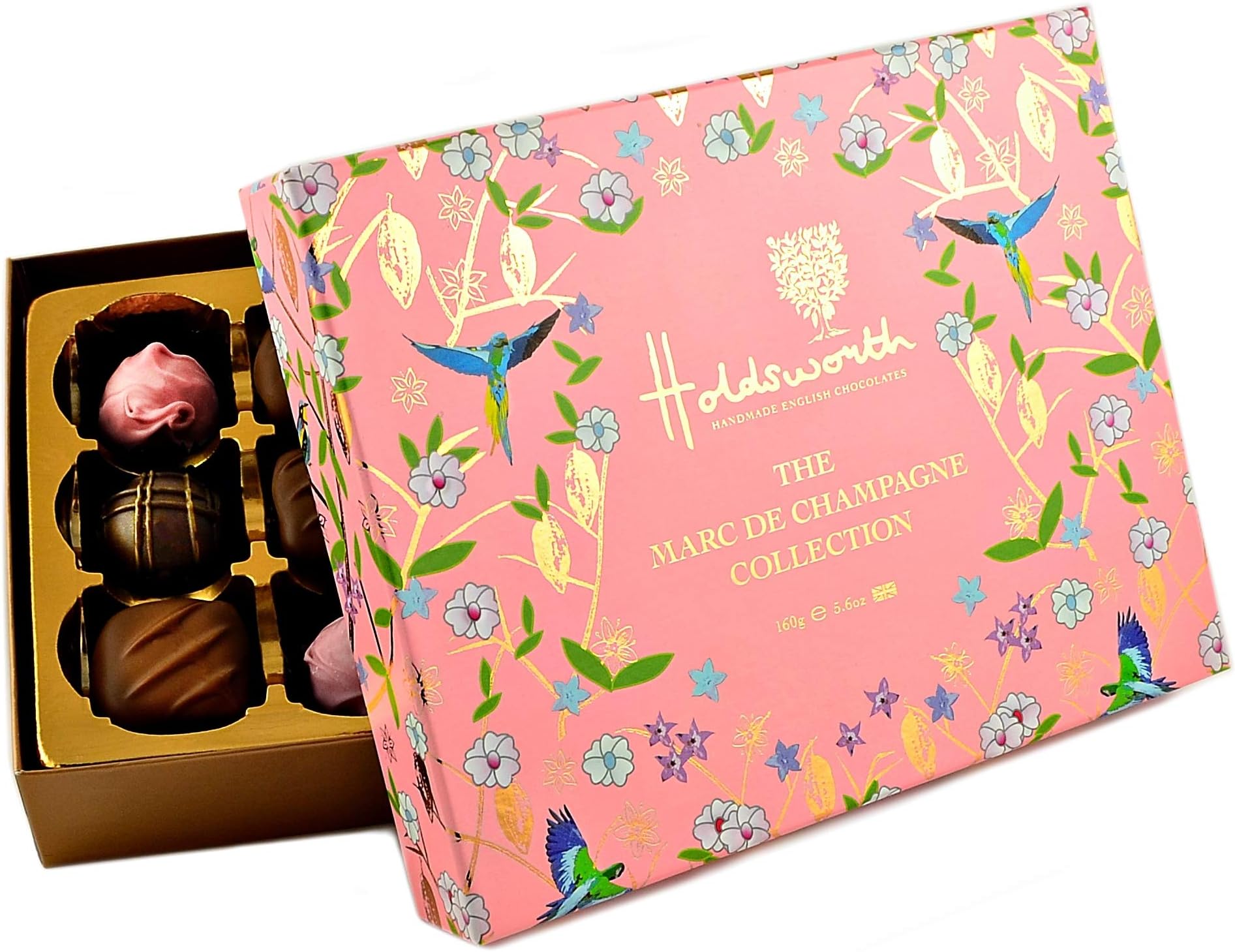 Holdsworth Chocolates Marc De Champagne Collection 160g