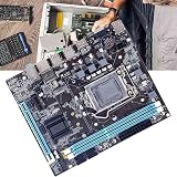 Oikabio H61 Motherboard LGA1155 M.2 NVME DDR3 PCIE 16X SATA Cable Baffle view 7