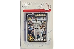 GENERIC 2024 Series 1 & 2 Team Set Topps 25 Cards Pittsburgh Pirates Blister Pack Sealed