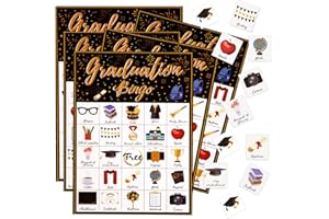 Graduation Bingo Party Game Set for Kids Congrats Grad Bingo Card Graduation Decorations Supplies Party Games Favors Supplies
