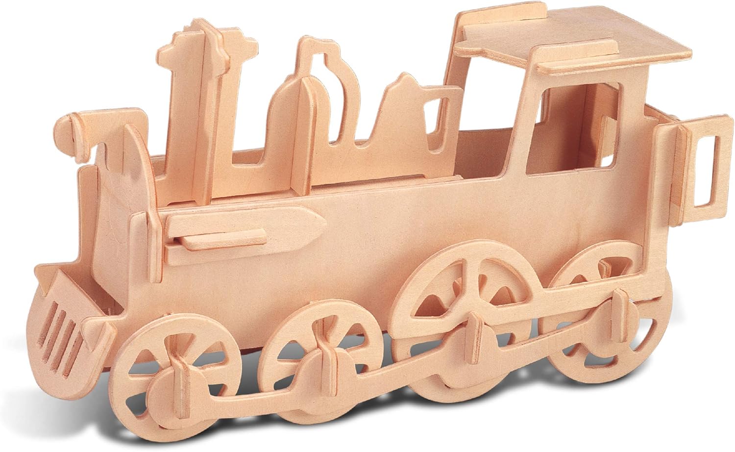 3d wooden train puzzle