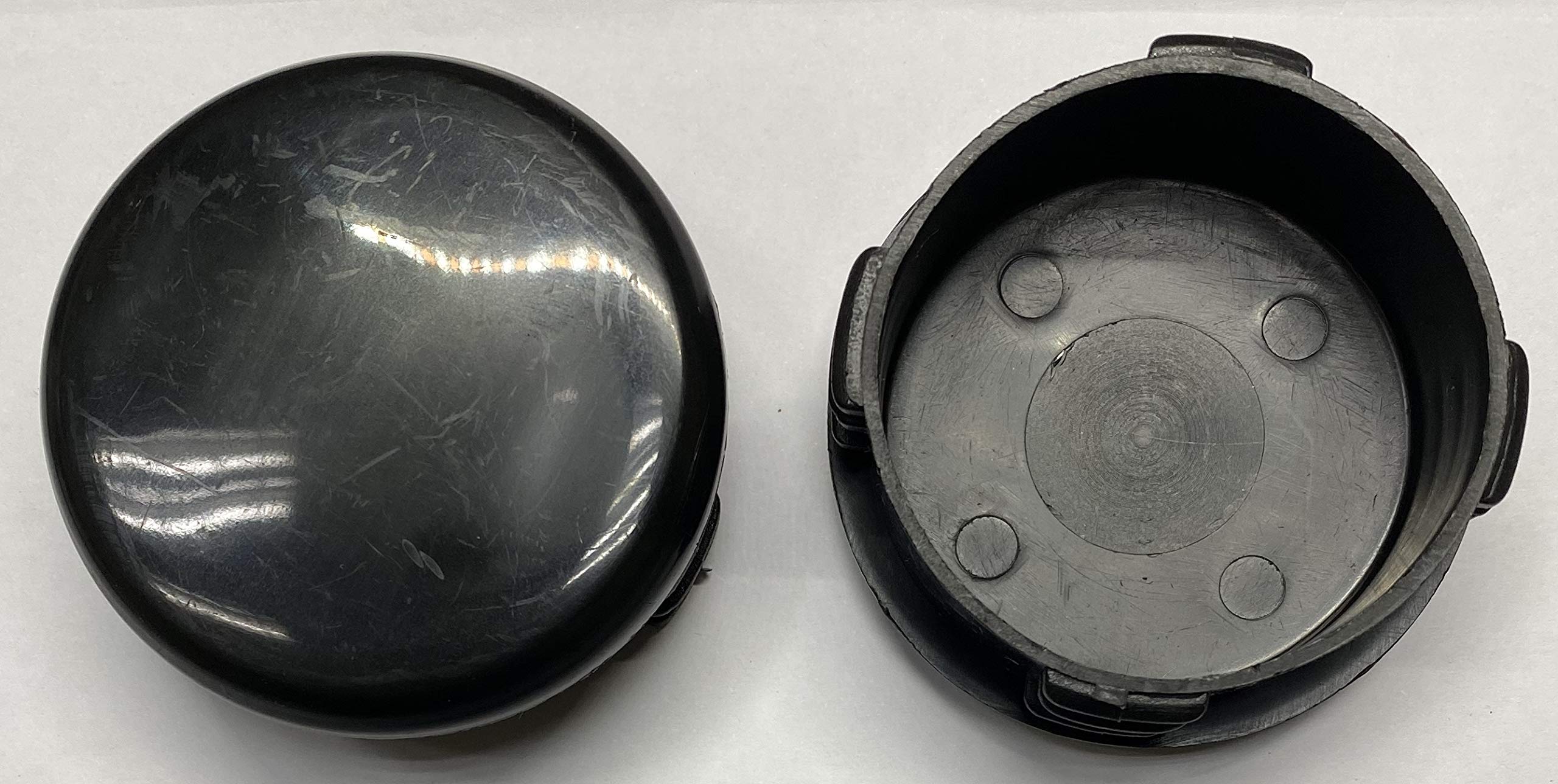 dexierp Protection Force 2-3/8" 60mm (Pack of 4) Round OD Tubing Plastic Insert Plug, Tubing Post End Cap, Chair Glide