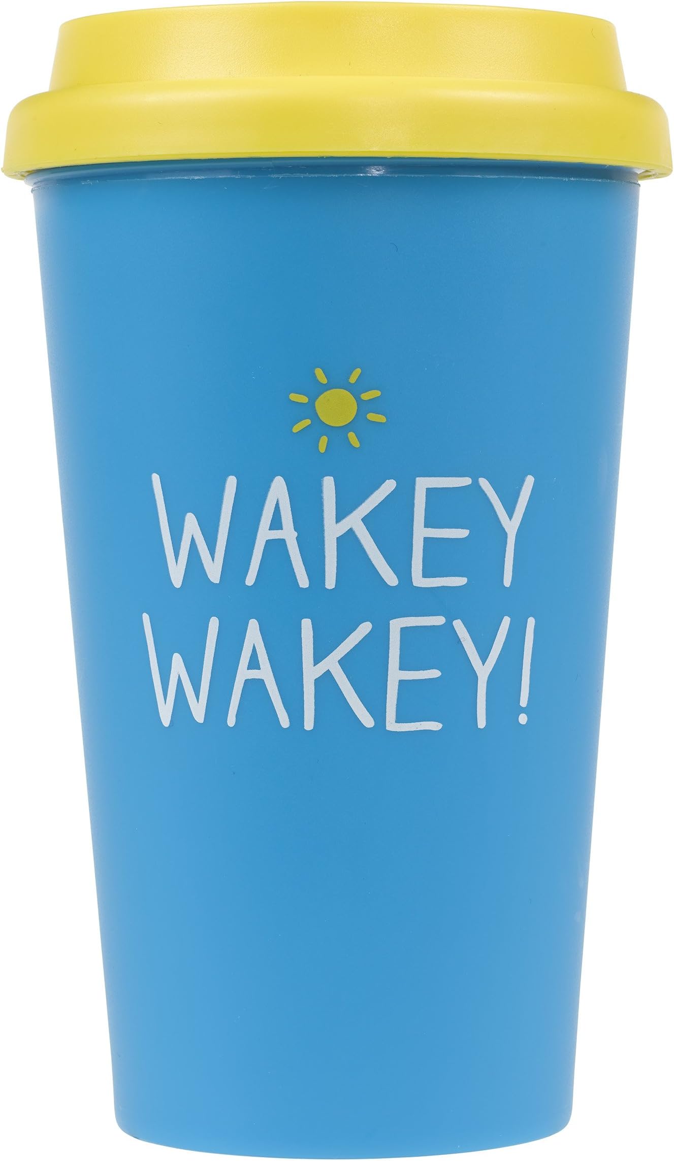 Happy Jackson 'Wakey Wakey!' Travel Mug | 400ml | Blue