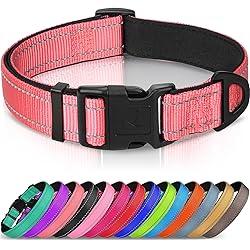 Joytale Reflective Dog Collar,Soft Neoprene Padded