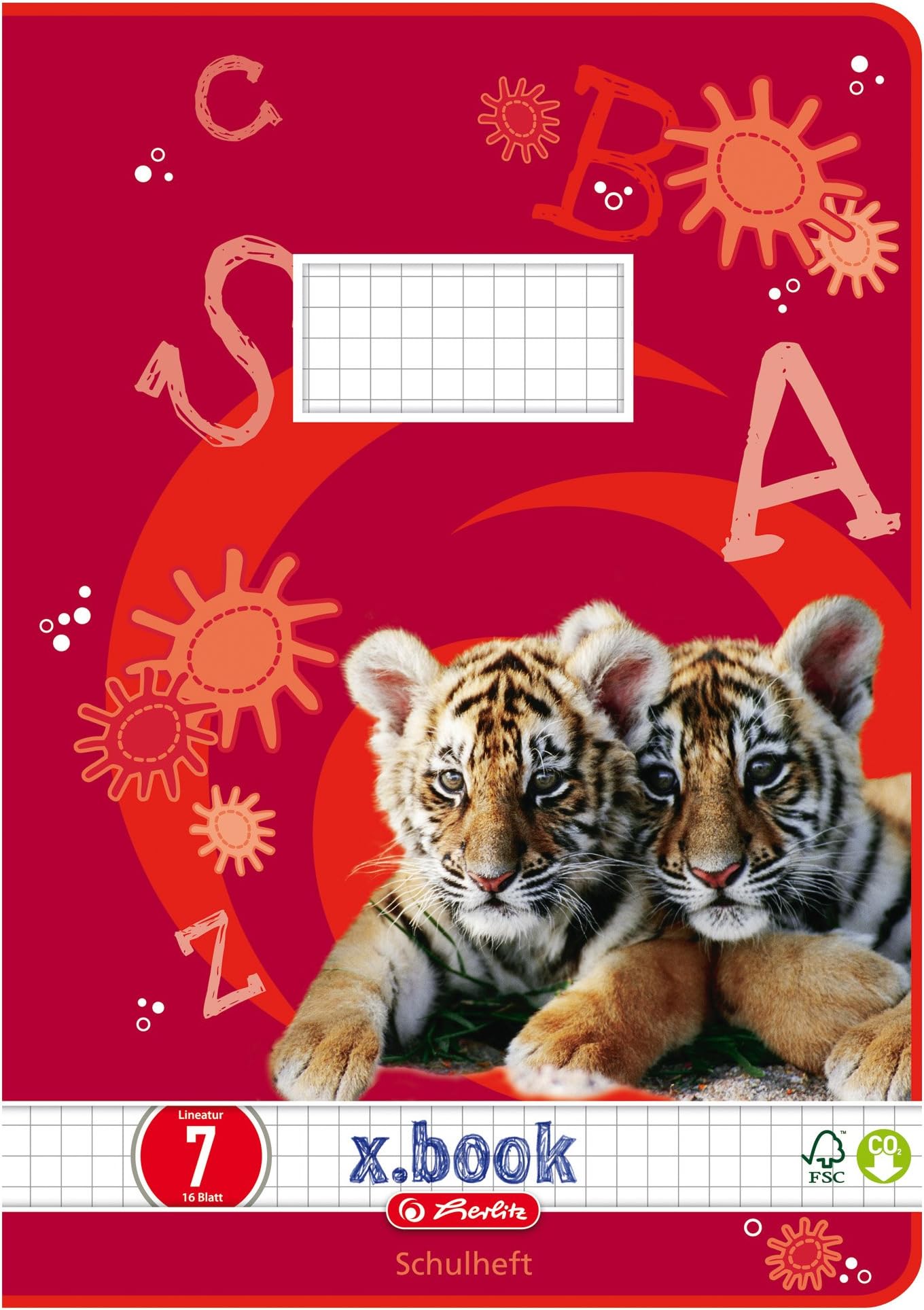 Herlitz3321908 Exercise Book DIN A4, Lineatur 37/liniert