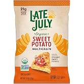 Late July Snacks, Organic Multigrain Sweet Potato Tortilla Chips, 7.5-oz. Bag
