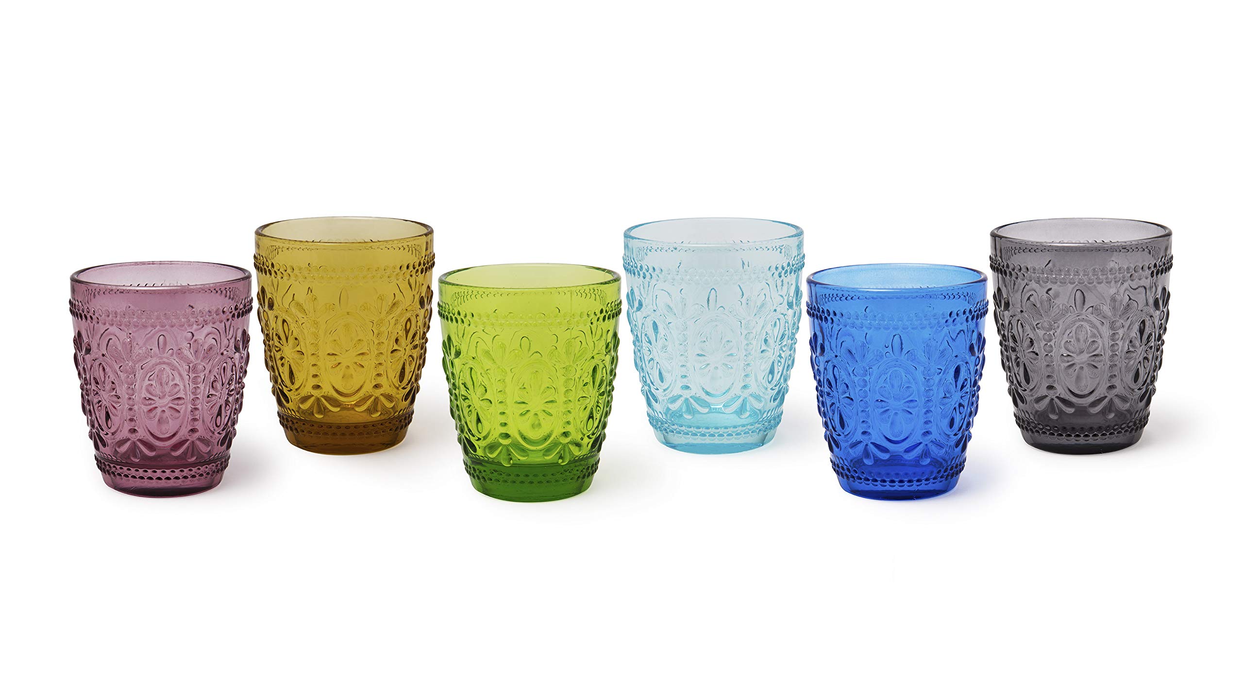 Excelsa Vinci Set of 6 Water Glasses, Glass