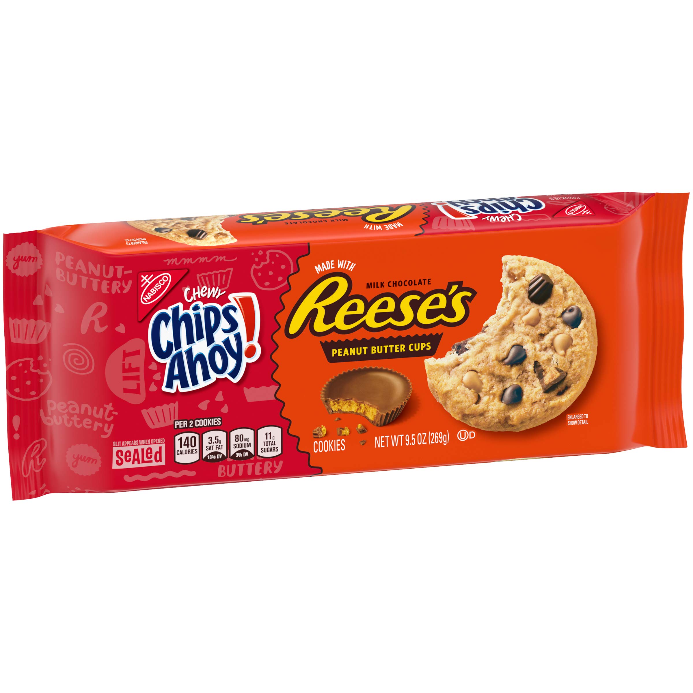 CHIPS AHOY! Chewy Chocolate Chip Cookies with Reese's Peanut Butter