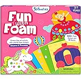 Skillmatics Foam Sticker Art Activity - Unicorns & Princesses, Easter Basket Stuffers, Mess-Free Fun for Kids, 800+ 3D Foam Stickers, DIY Felt Craft Kits, Gifts for Girls & Boys Ages 3, 4, 5, 6, 7