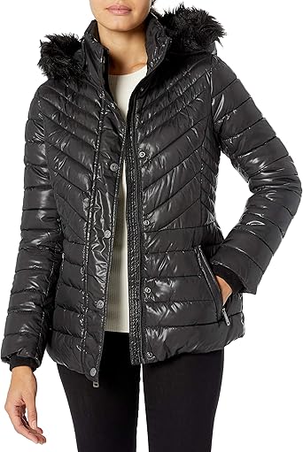 kenneth cole puffer coat