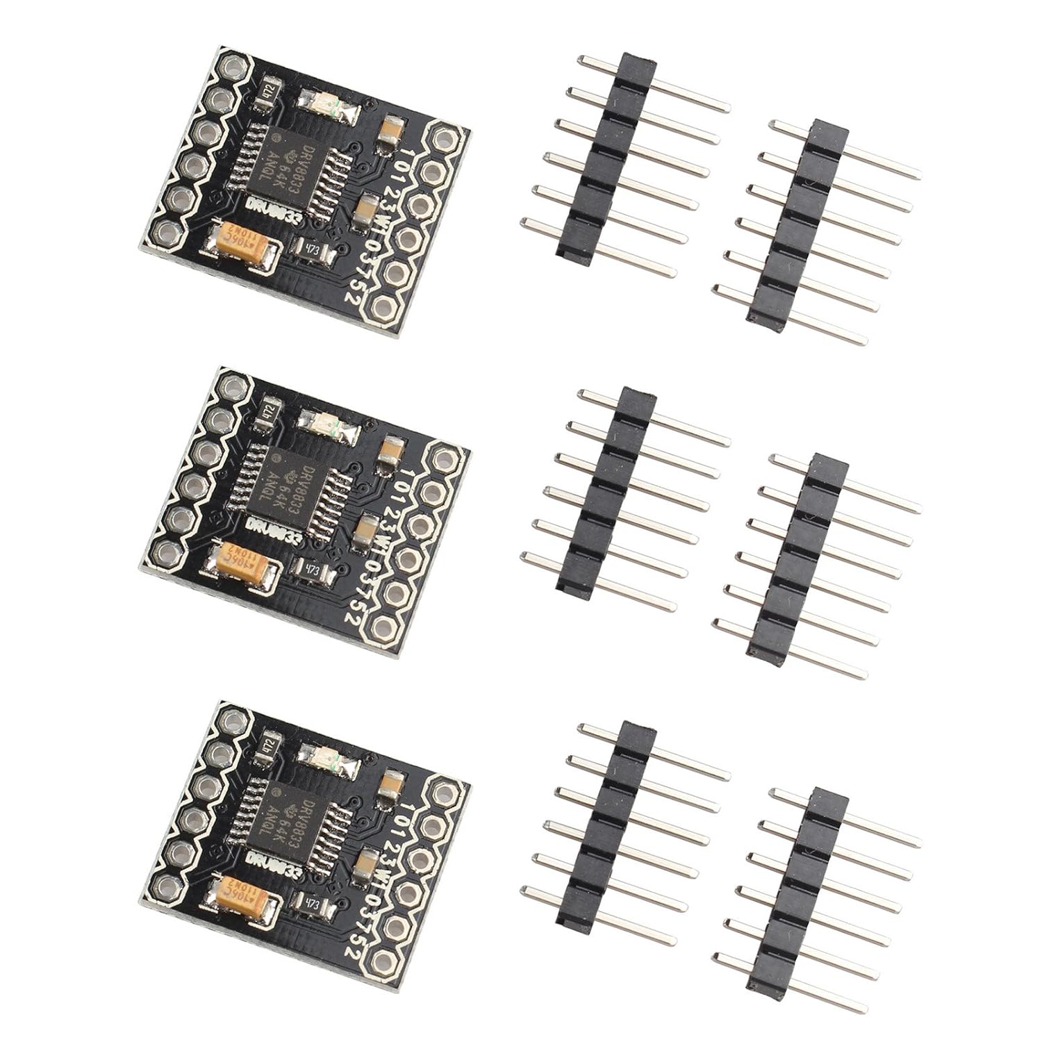 HALJIA 2 Stück Flexible Schrittmotor-Kupplungen – 5 Mm Auf 8 Mm, 25 Mm Länge, Für 3D-Drucker & CNC