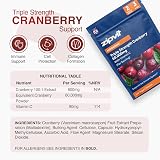 Zipvit Triple Strength Cranberry 60,000mg Vitamin C 180 capsules view 7