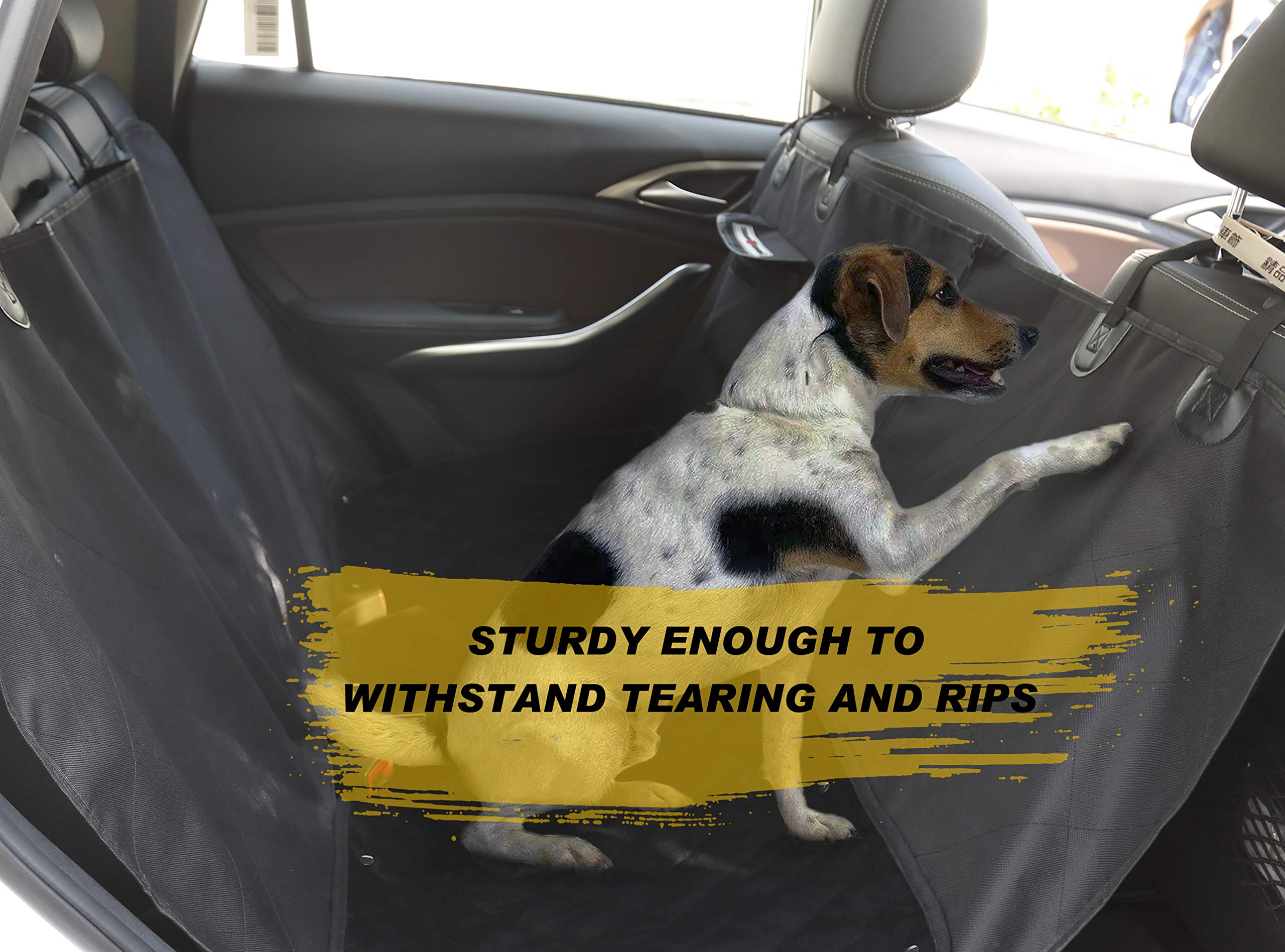 Seven Sparta Universal Dog Car Seat Covers 100% Waterproof Pet Hammock, 53.2\