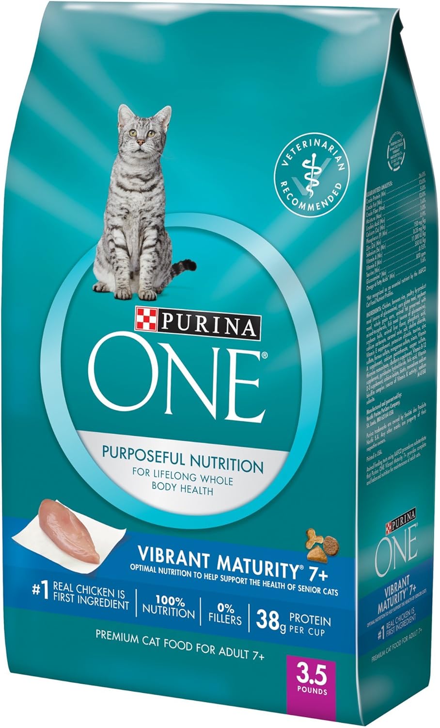 Purina One Vibrant Maturity 7+, 3.5 lb : Pet Supplies