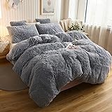 XeGe Plush Shaggy Duvet Cover, Luxury Ultra Soft