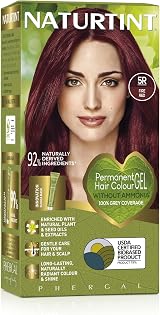 Naturtint 5R Fire Red Permanent Hair Color Gel Ammonia Free 60ml
