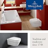 Villeroy & Boch Architectura Toilet Seat D-Shape White Soft-Closing Duroplast view 8