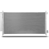 SCITOO 3669 Air Conditioning A/C Condenser for Honda Accord Crosstour | Aluminum Replace for Accord 2.4L/3.5L 2008-2012 &amp; Crosstour 2.4L/3.5L 2012-2015 &amp; Accord Crosstour 3.5L 2010-2011, HO3030151