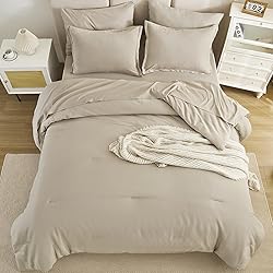 Litanika Comforter Full Size Sets Oatmeal - 7