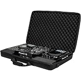 Headliner Pro-Fit Case for Pioneer XDJ-RX3 (HL12004) | Molded EVA Shell, Water-Resistant Polyester Exterior, Removable Snug-Fit Foam, Handle &amp; Detachable Shoulder Strap