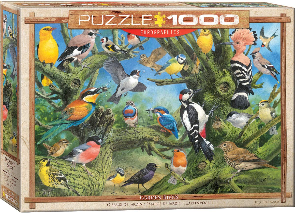 Eurographics Garden Birds by Joahn Francis 1000-Piece Puzzle