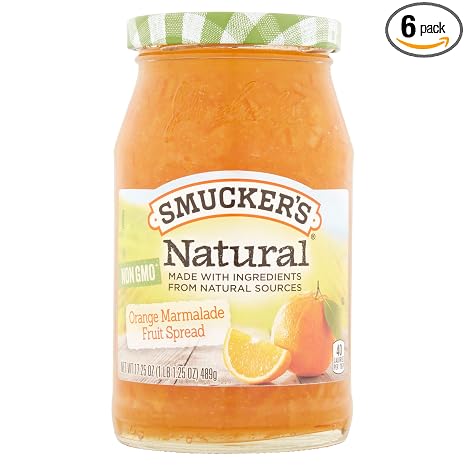 Smucker's Natural Fruit Spread Orange marmalade (051500141335)
