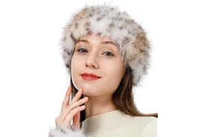 La Carrie Faux Fur Headband with Stretch Women's Winter Earwarmer Earmuff