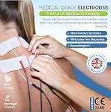 Med-Fit TENS Self-Adhesive Pads 16 Pads 4 Packs 5x10 cm Compatible with TENS view 4