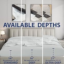 Cathay Home Twin Fitted Sheet - Double Brushed