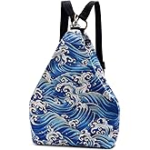 Black Butterfly Premium Backpack for Women, Bohemia Style Fashion Casual Daypack Backpack, Small Backpack Purse (13-blue)