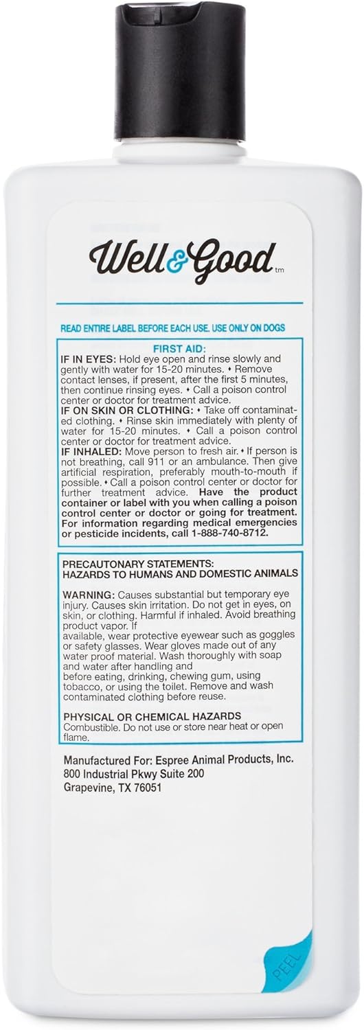 Reviews Well & Good Flea and Tick Treatment Shampoo for Dogs & Puppies