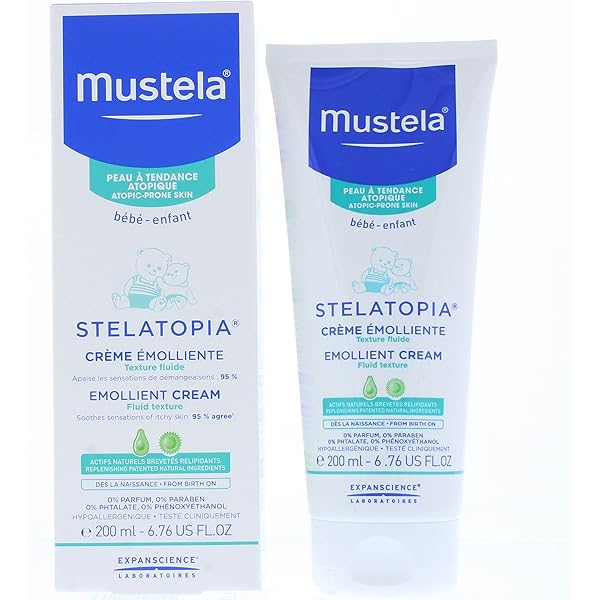 mustela stelatopia emollient cream 300ml