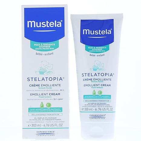 mustela stelatopia emollient cream 400ml