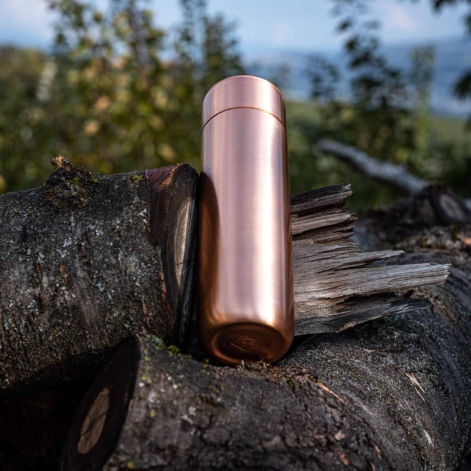 Kosdeg Copper Water Bottle 0.5L / 17oz, Vintage Modern Design, An Ayurvedic Copper Vessel, Drink More Water - Image 3