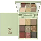 Pixi Beauty Eye Effects - Hazelnut Haze| Eyeshadow 9 Shade Compact Palette | Easy to Apply High Pigment Colour | Paraben-Free | 11.5g