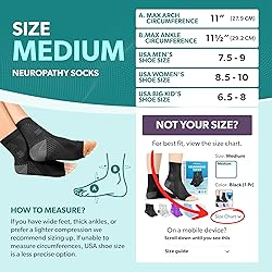BraceAbility Neuropathy Socks (Pair) - Peripheral