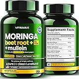 Moringa Capsules, Beet Root, Mullein Leaf