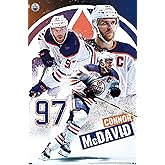 NHL Edmonton Oilers - Connor McDavid 22 Wall Poster, 34L" x 22.4W", Unframed Version