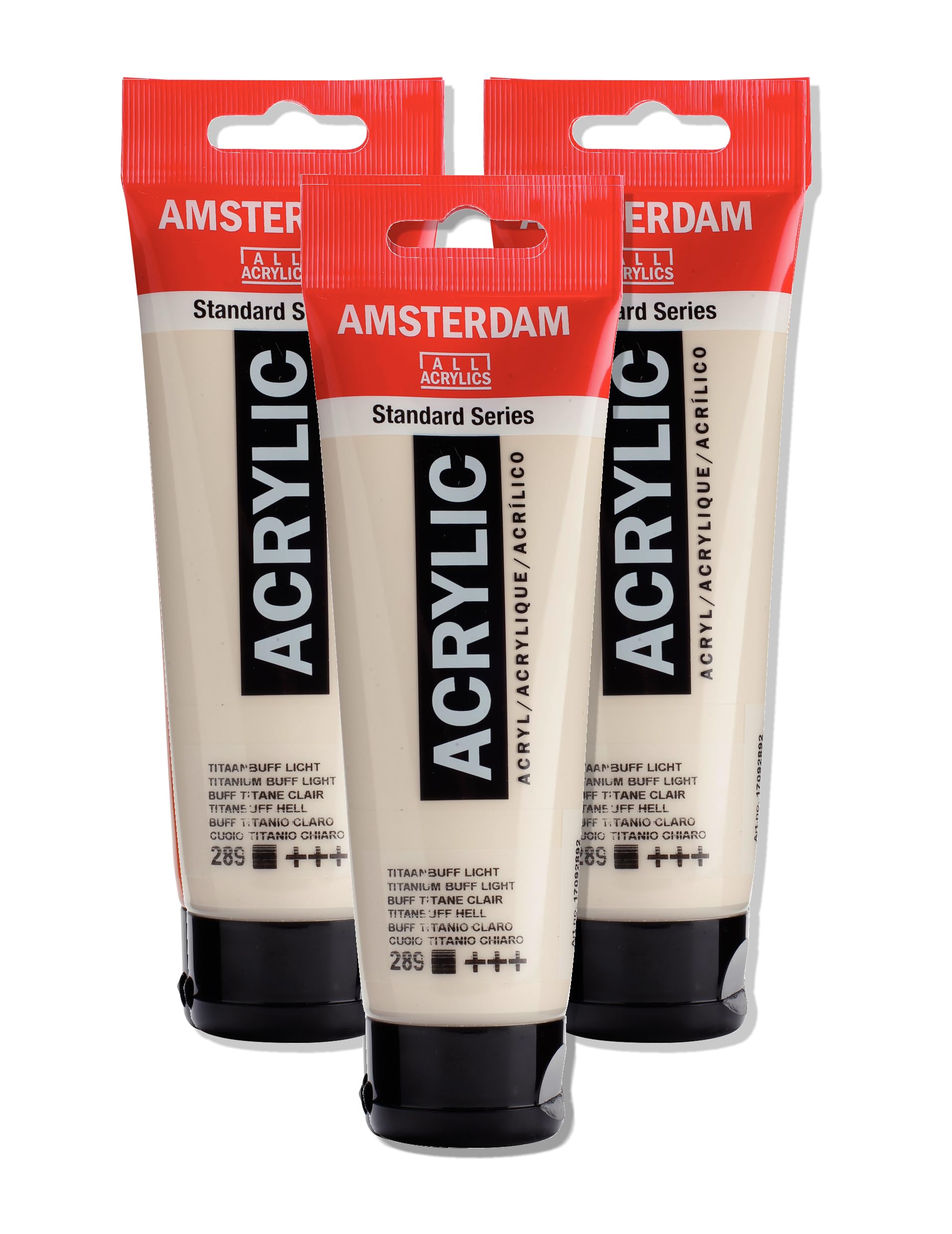 Amsterdam Standard Series Acrylic Tube 120 ml Titanium Buff Light 289 (17092892) — image 1