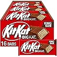 KIT KAT BIG KAT Milk Chocolate Wafer King Size, Candy Bars, 3 oz (16 Count)