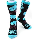 I Heart Guts Brain Socks – All You Need is Lobe + Bring on the Brains – Neurologist Gift, Surgery Recovery, Neuroscience Support, Mental Health Awareness, Get Well Present, Psychology, Psychiatry