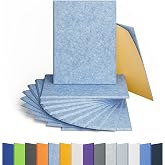 Amantech 12 Pack Acoustic Panels Self Adhesive Sound Proof Foam, High Density Sound Acoustic Panel, 16X12X0.4 Inch 4:3 Rectan