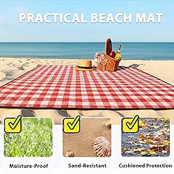 TigeJoy Extra Large Picnic Blanket Waterproof