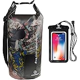 Freegrace Waterproof Dry Bag - Lightweight Dry Sack with Seals and Waterproof Case - Float on Water - Keeps Gear Dry for Kayaking, Beach, Rafting, Boating, Hiking, Camping and Fishing