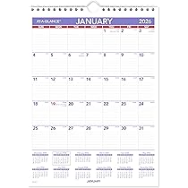 Dunwell 2023-2024 16-Month Academic Planner Calendar - 8.5x11, Spiral Bound, 3-Hole Punched For Binder, Desk, Or Wall