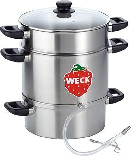 Weck WSG 28E Elektro-Entsafter 1500 Watt, ER, 26 cm, mit Schlauchgarn.