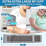 AuQty Extra Large Blood Pressure Cuff 22-52 CM Compatible Monitors view 2