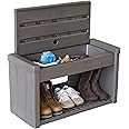 Amazon.com: Step2 Lakewood Boot Bench, Functional Entryway Rack, Shoe ...