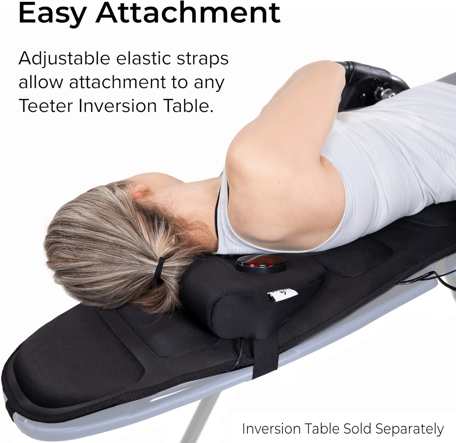 Teeter Better Back Vibration Massage Cushion with Neck Support - Accessory for Inversion Table : Inversion Equipment : Sports & Outdoors